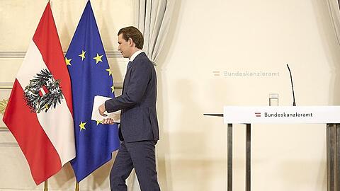Abgang: Sebastian Kurz ist als Regierungschef zurückgetreten.