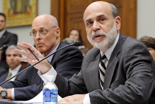 US-Finanzminister Henry Paulson und Notenbankchef Ben Bernanke.