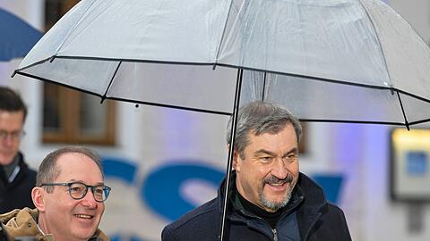 Bereits vor einem Jahr erhoben Alexander Dobrindt und Markus S&ouml;der (beide CSU) auf der Klausur in Seeon teils scharfe Forderungen. (Archivbild)