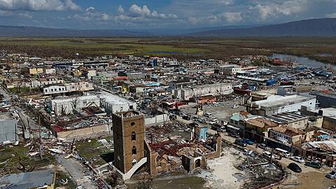 Die Kleinstadt Black River in Jamaika nach dem Durchzug von Hurrikan Melissa. (Archiv)