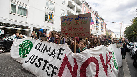 Wirkung verpufft? Vor einigen Jahren sorgten die Fridays-for-Future-Proteste f&uuml;r viel Aufmerksamkeit, auch in M&uuml;nchen. So zum Beispiel hier am 4. Oktober 2019. (Archiv)