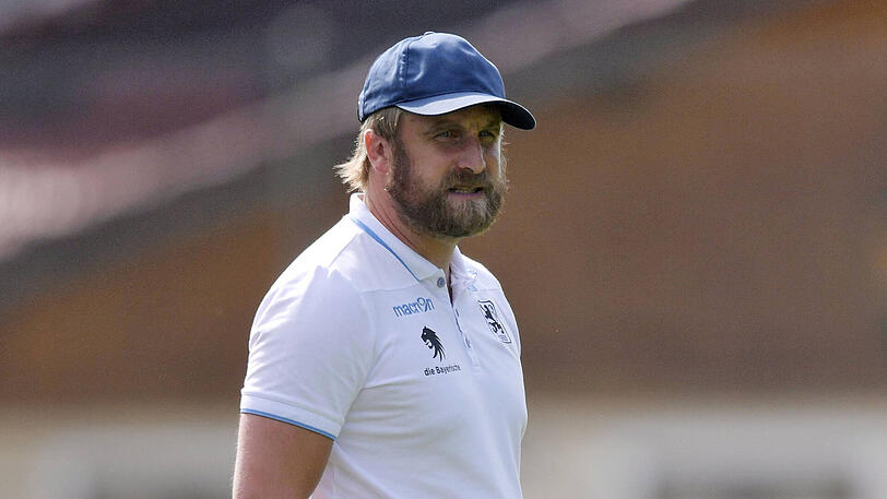 Trainer des TSV 1860: Daniel Bierofka.