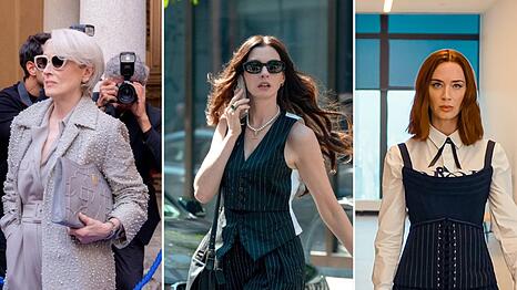 Miranda Priestly, Andy Sachs und Emily Charlton haben ihre Looks in "Der Teufel tr&auml;gt Prada 2" auf ein neues Level gehoben.