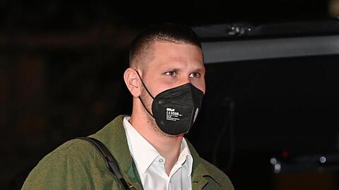 Nationalspieler Niklas Süle bei der Anreise zum DFB-Team in Wolfsburg.