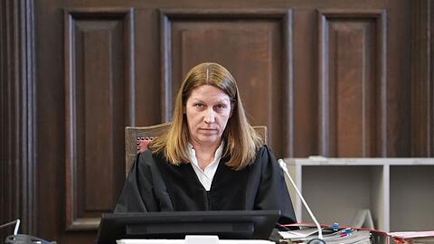 Richterin Isabel Hildebrandt ist die Vorsitzende der Gro&szlig;en Strafkammer, vor der der Block-Prozess verhandelt wird.