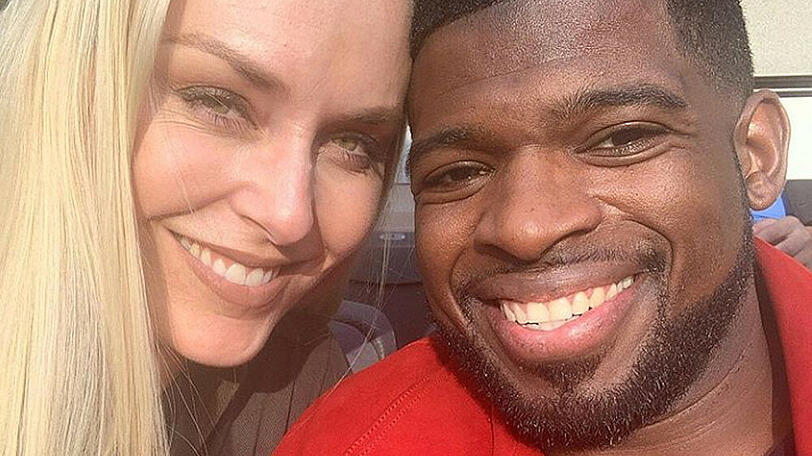 US-Star Lindsey Vonn und ihr Verlobter, Eishockeyspieler P. K. Subban