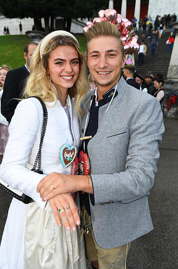 Nadine Wimmer und Tim Bergmann.