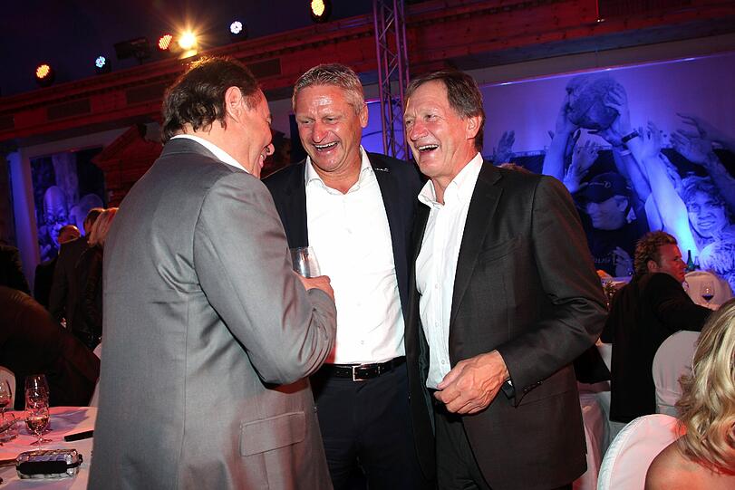 Willy Beier, Stefan Blöcher, Franz Klammer.
