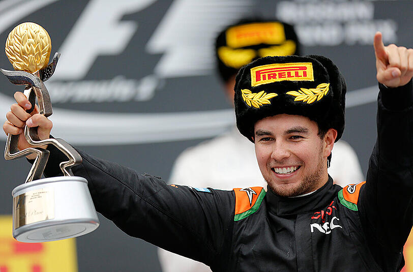 Der Mexikaner Sergio Perez ist der Teamkollege von Hülkenberg.