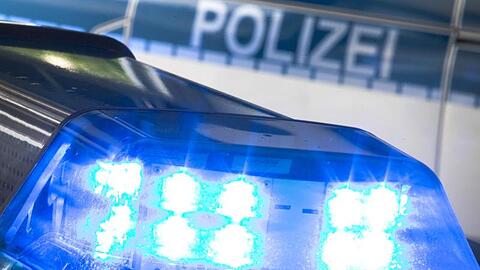 Ein Blaulicht leuchtet auf dem Dach eines Polizeiwagens. Foto: Friso Gentsch/dpa/Symbolbild