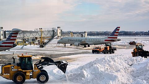 Am Wochenende waren Tausende Fl&uuml;ge ausgefallen.