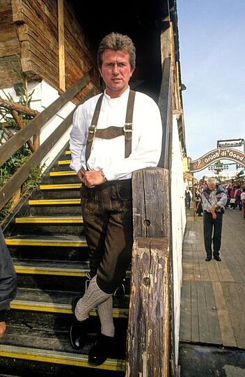 Jupp Heynckes auf dem Oktoberfest 1990