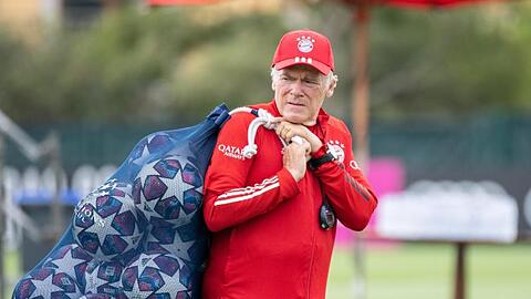 Co-Trainer Hermann Gerland vom FC Bayern München.