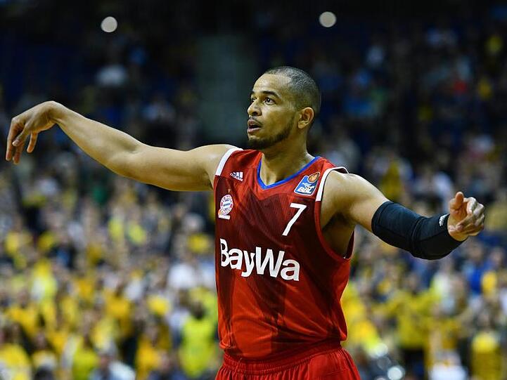Münchens Basketballer Alex King, gleichzeitig BBL-Rekordspieler. Foto: Soeren Stache/Archivbild