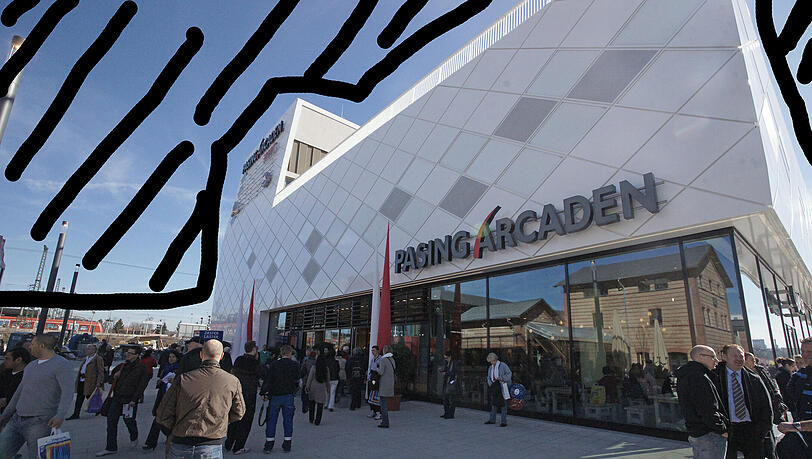 Ab Mittwoch der neue Einkaufsmagnet in Pasing: die Arcaden. Ab Mittwoch der neue Einkaufsmagnet in Pasing: die Arcaden.