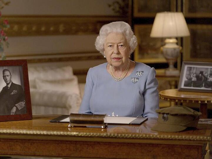 Die britische Königin Elizabeth II. lebt dieser Tage isoliert auf Schloss Windsor.