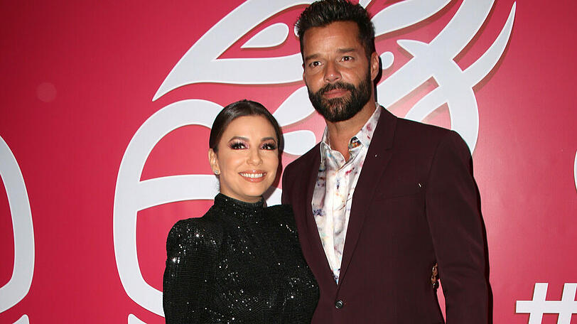 Bezauberndes Duo: Eva Longoria und Ricky Martin