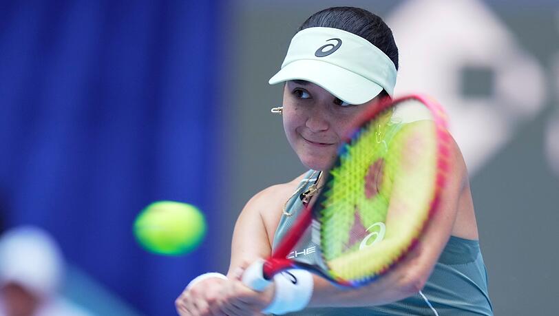Eva Lys führt das deutsche Tennis-Team in den Playoffs des Billie Jean King Cups an. (Archivfoto)