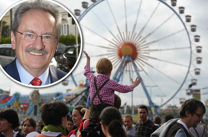 "Wer sein Leben im Allgemeinen und die Wiesn im Besonderen genießen will, kann und soll das tun &ndash; ohne jede absolute Sicherheit, die es noch nie gegeben hat", sagt Alt-OB Christian Ude.