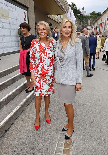 Renate Thyssen-Henne und Gabriela zu Leiningen