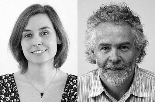 Die AZ-Redakteure Julia Lenders und Rudolf Huber