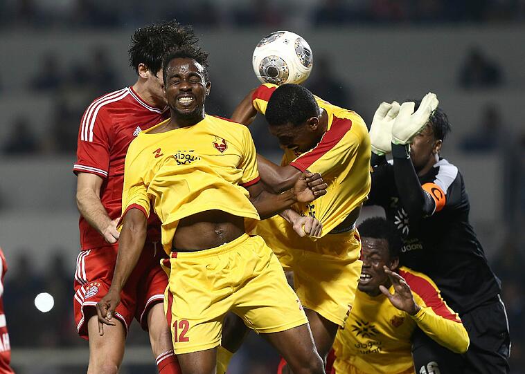 Die Bayern im Test gegen den sudanesischen Meister Al-Merrikh SC