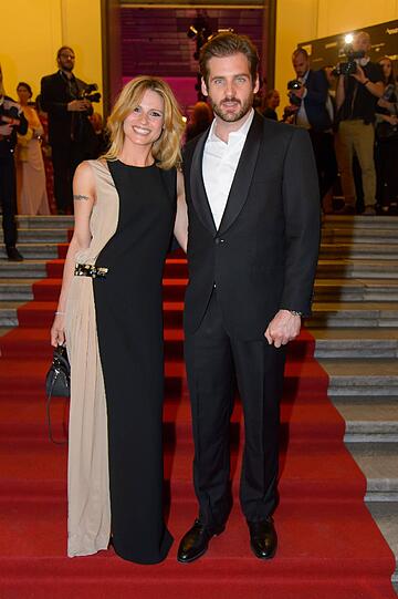 Michelle Hunziker umd Tomaso Trussardi.