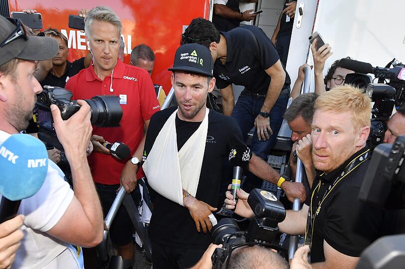 Schwerer Sturz mit Verletzten bei der vierten Etappe der Tour de France