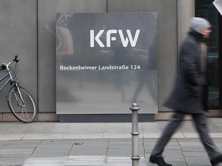 Die Zentrale der KfW Bankengruppe in Frankfurt.