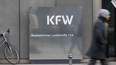 Die Zentrale der KfW Bankengruppe in Frankfurt.