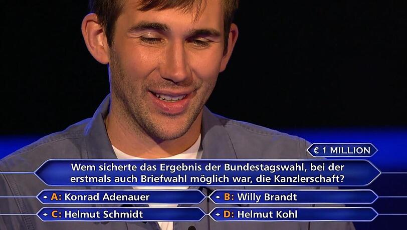 Günther Jauch stellte diese Millionenfrage am Montag Günther Jauch stellte diese Millionenfrage am Montag