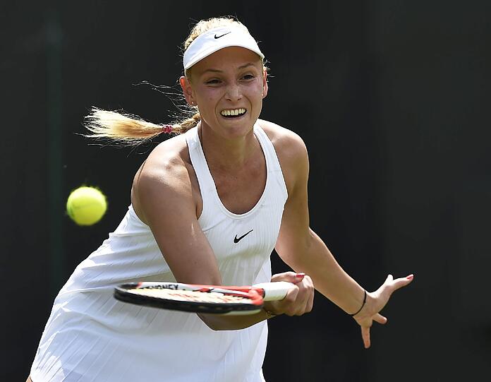 Die Kroatin Donna Vekic