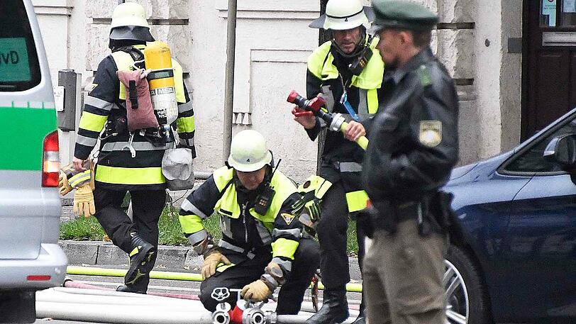 Die Feuerwehr wurde ebenfalls hinzugezogen.
