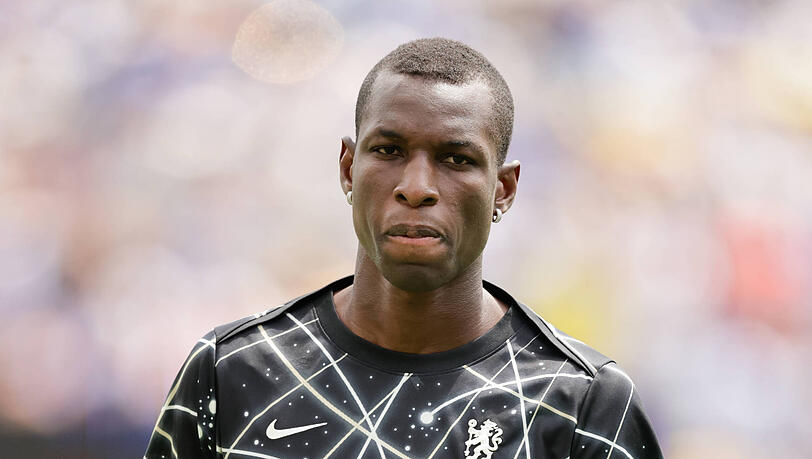 Bayern-Neuzugang Nicolas Jackson. Bayern-Neuzugang Nicolas Jackson.