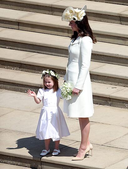 Herzogin Kate und Prinzessin Charlotte