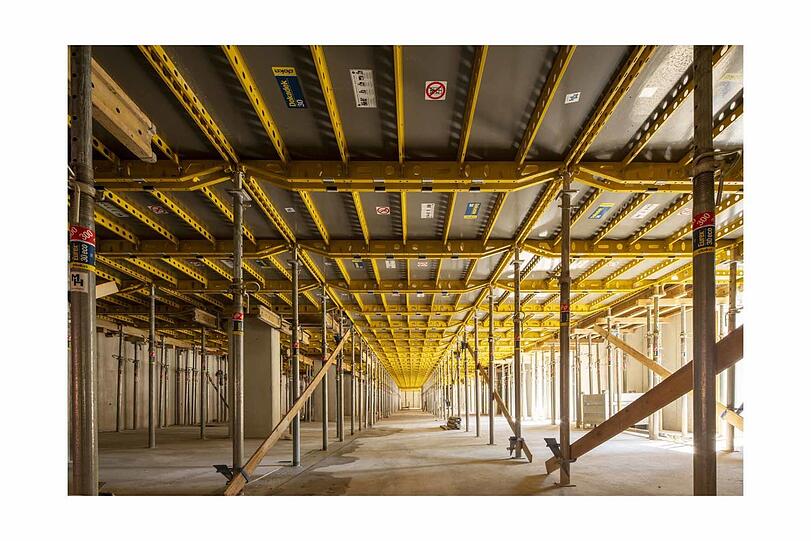 Sehenswert: Die Baufortschritte am Elisabethplatz hat auch der Architekturfotograf Sascha Kletzsch (www.sascha-kletzsch.de) begleitet . . .
