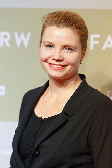 Annette Frier beim Empfang der Filmstiftung NRW im Rahmen der 64. Berlinale.