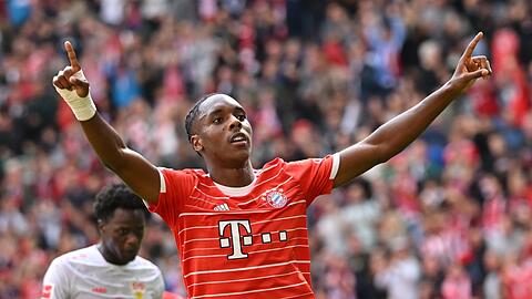 Vier Tore in der bisherigen Hinrunde für den FC Bayern: Der Franzose Mathys Tel.