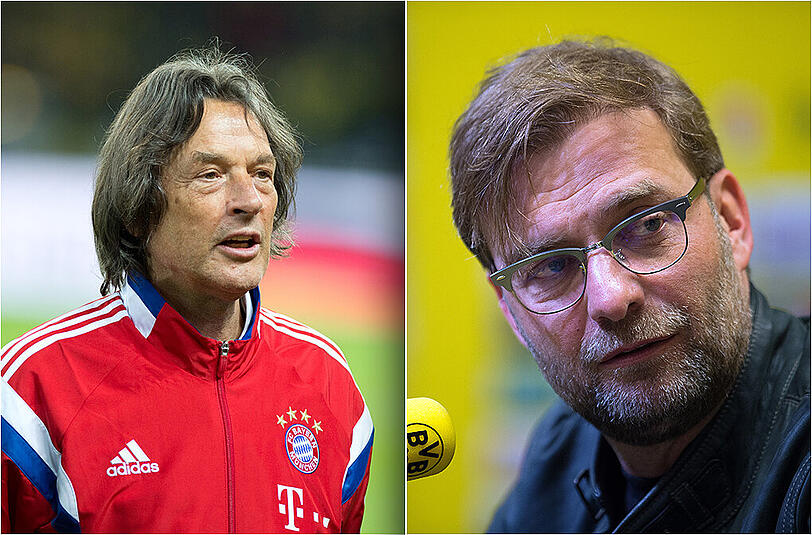 Große Köpfe verlassen den Verein: Bayern-Doc Müller-Wohlfahrt (l.) und BVB-Coach Klopp.
