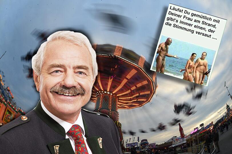 Der frisch gekürte Wiesn-Stadtrat und das Skandal-Foto.