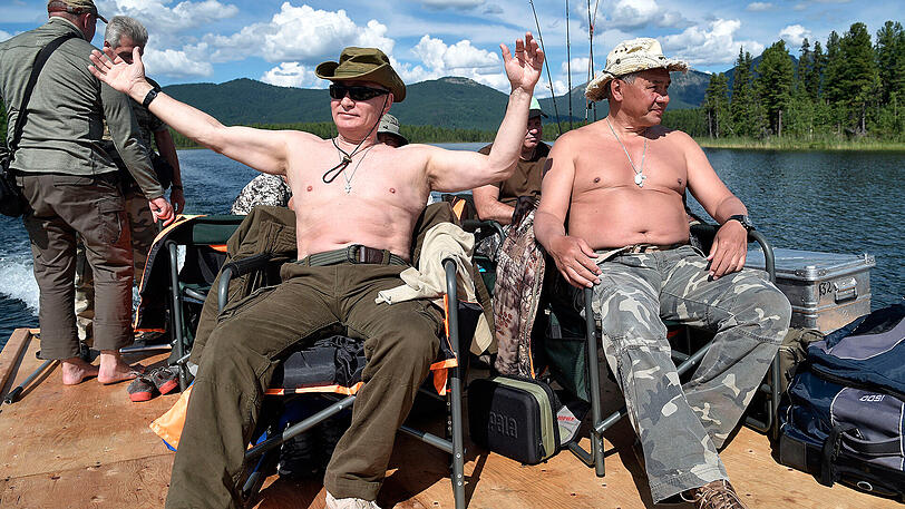 Was Putin hier sagt, ist der Fantasie des Betrachters freigestellt.