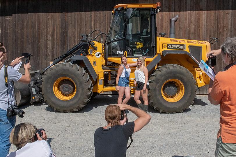 Die Bilder vom Presseshooting des Jungbauernkalenders 2019.