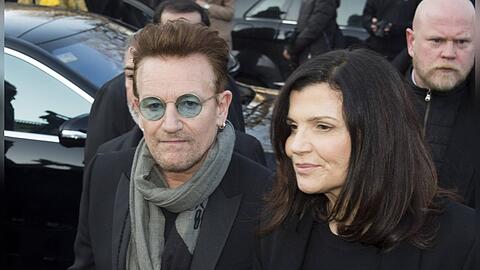 Bono und seine Frau Ali Hewson sind seit mehr als 40 Jahren ein Paar.
