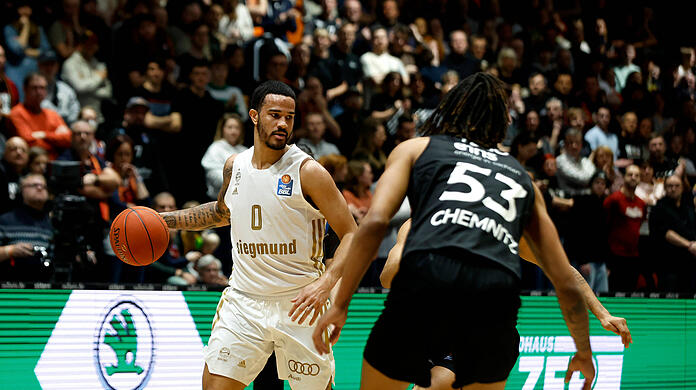 Bester Werfer beim FC Bayern: Nick Weiler-Babb mit 23 Punkten.