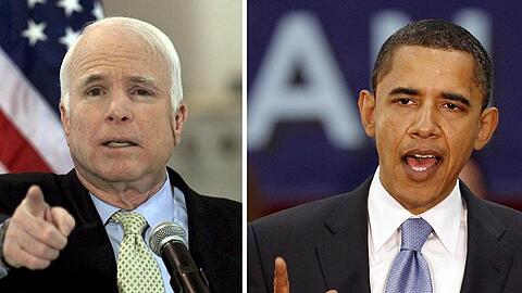 Das Duell: John McCain gegen Barack Obama