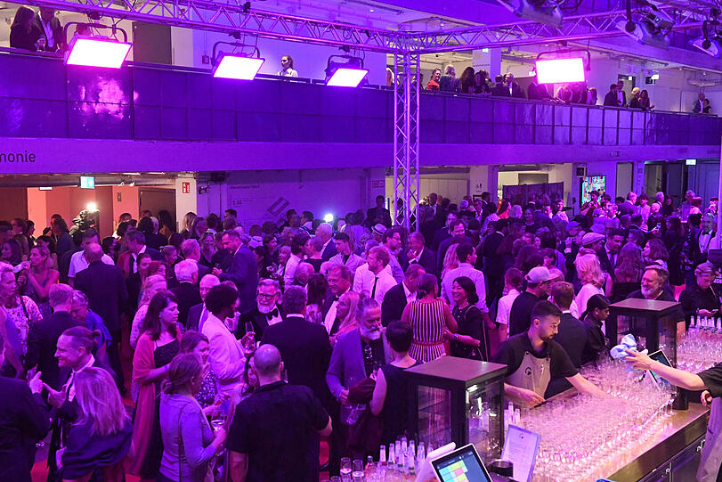 Bei der After-Party in der Isarphilharmonie feierten die Gäste bis in die späte Nacht.