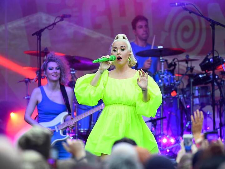 Katy Perry beim Fight-On-Konzert im australischen Bright.