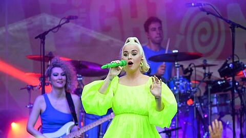 Katy Perry beim Fight-On-Konzert im australischen Bright.