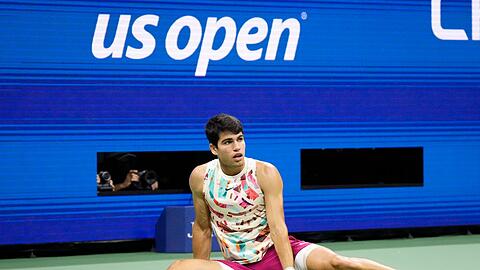Titelverteidiger Carlos Alcaraz wurde entthront.