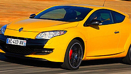 Scharfes Teil: der sportliche Renault Megane. Scharfes Teil: der sportliche Renault Megane.